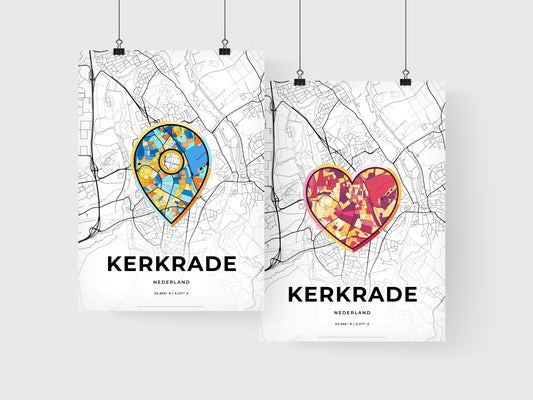 Kerkrade Netherlands art print for couples