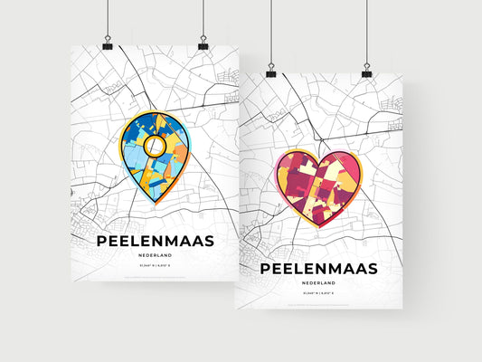 Peel En Maas Netherlands art print for couples