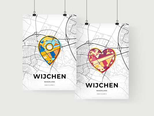 Wijchen Netherlands art print for couples