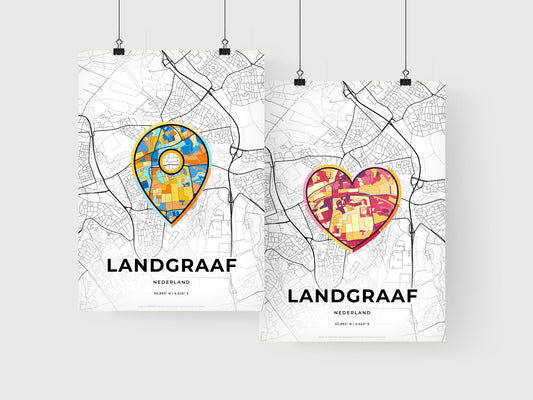 Landgraaf Netherlands art print for couples