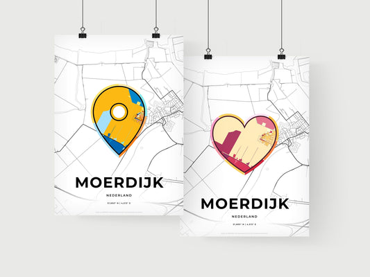Moerdijk Netherlands art print for couples