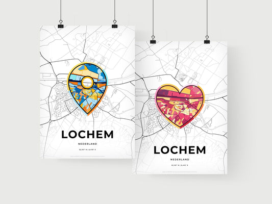 Lochem Netherlands art print for couples