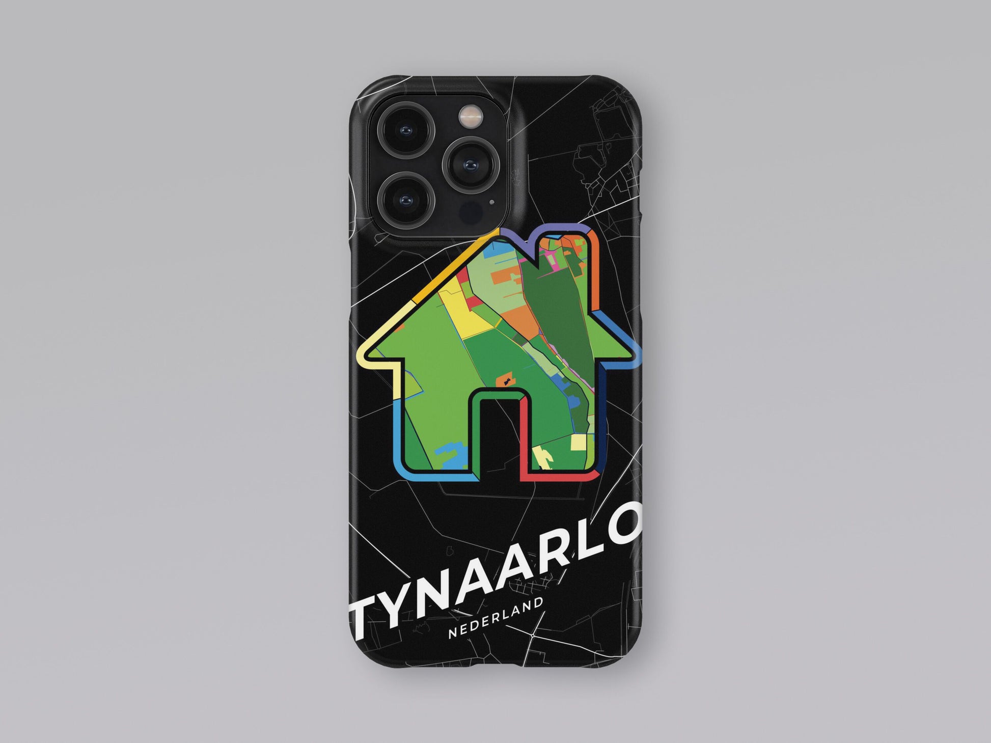 Tynaarlo Netherlands slim phone case with colorful icon 3