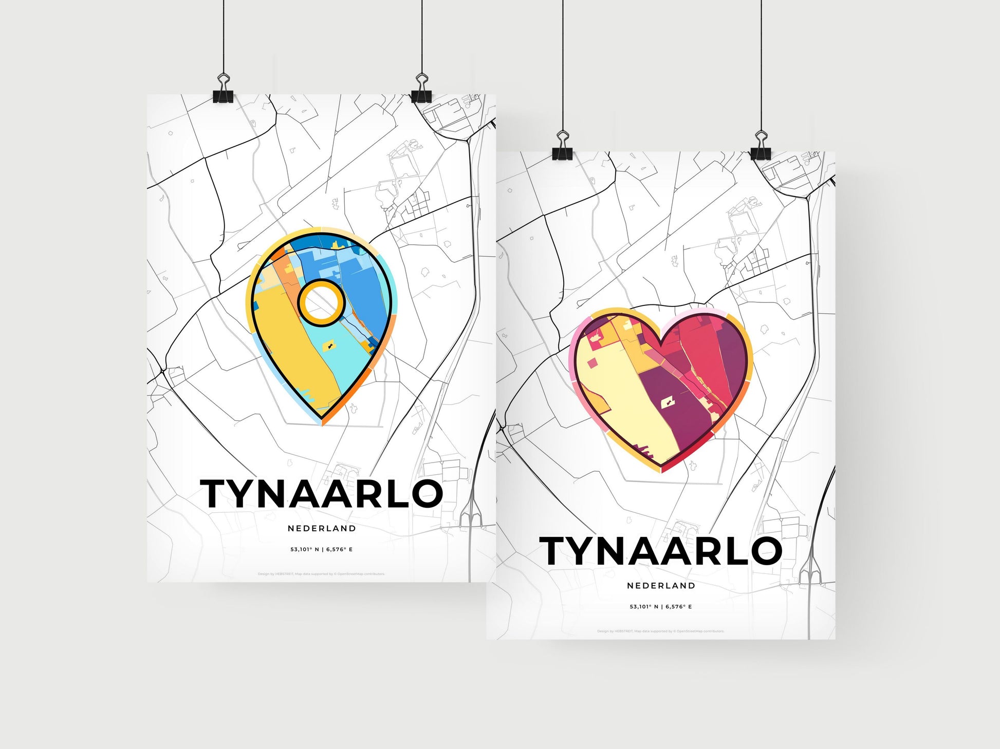 Tynaarlo Netherlands art print for couples