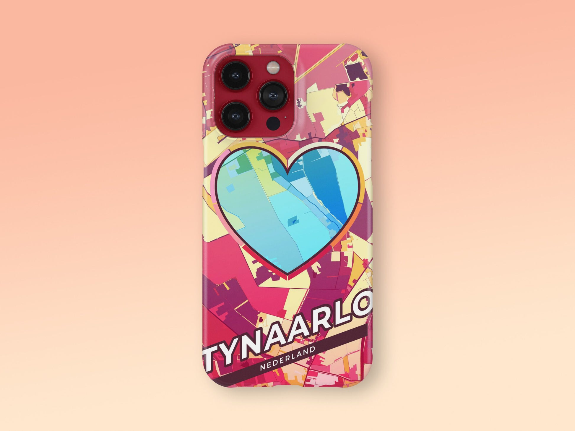 Tynaarlo Netherlands slim phone case with colorful icon 2