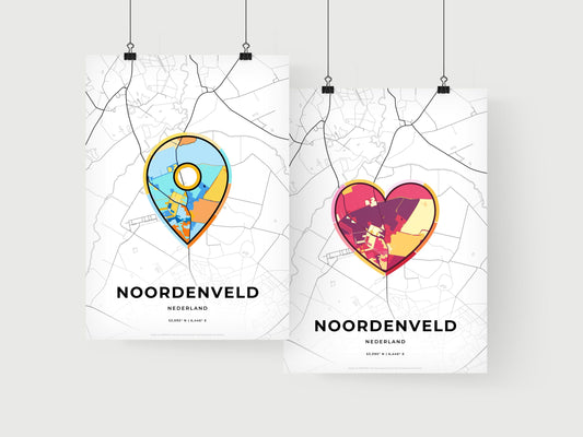 Noordenveld Netherlands art print for couples