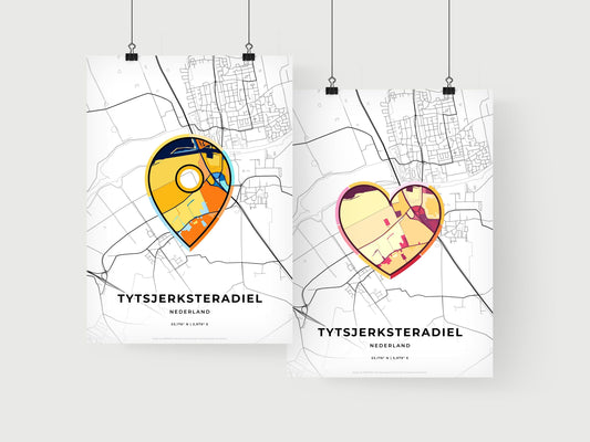 Tytsjerksteradiel Netherlands art print for couples