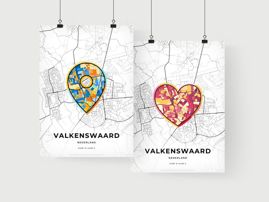 Valkenswaard Netherlands art print for couples