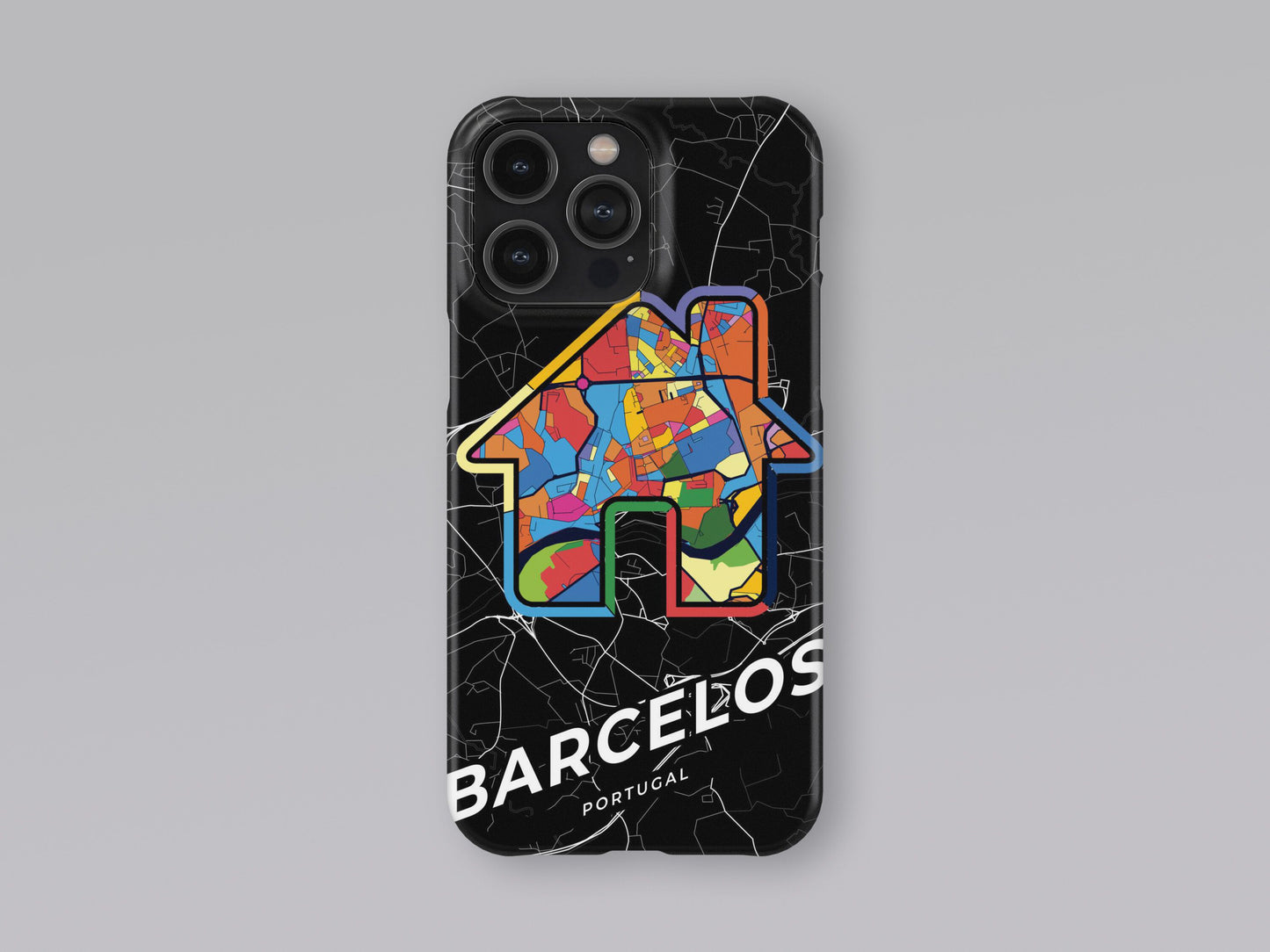 Barcelos Portugal slim phone case with colorful icon. Birthday, wedding or housewarming gift. Couple match cases. 3