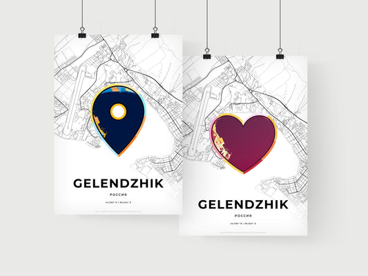 Gelendzhik Russia art print for couples