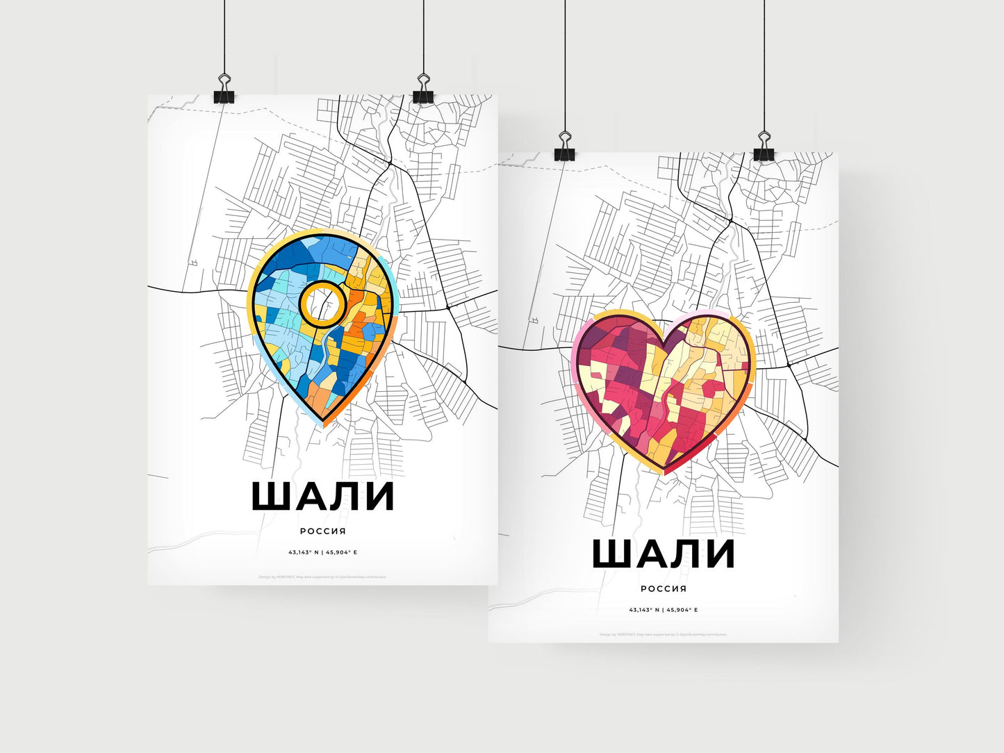 Shali Russia art print for couples
