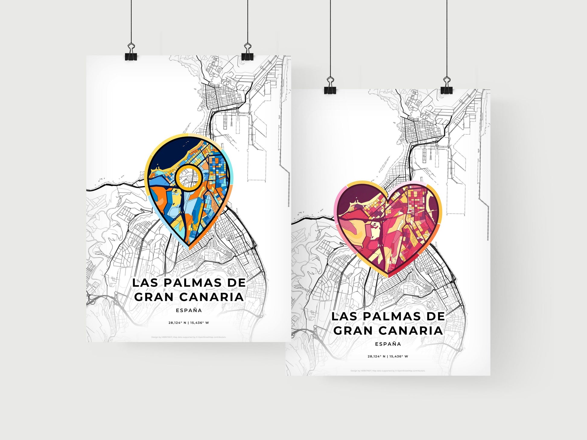 Las Palmas De Gran Canaria Spain art print for couples