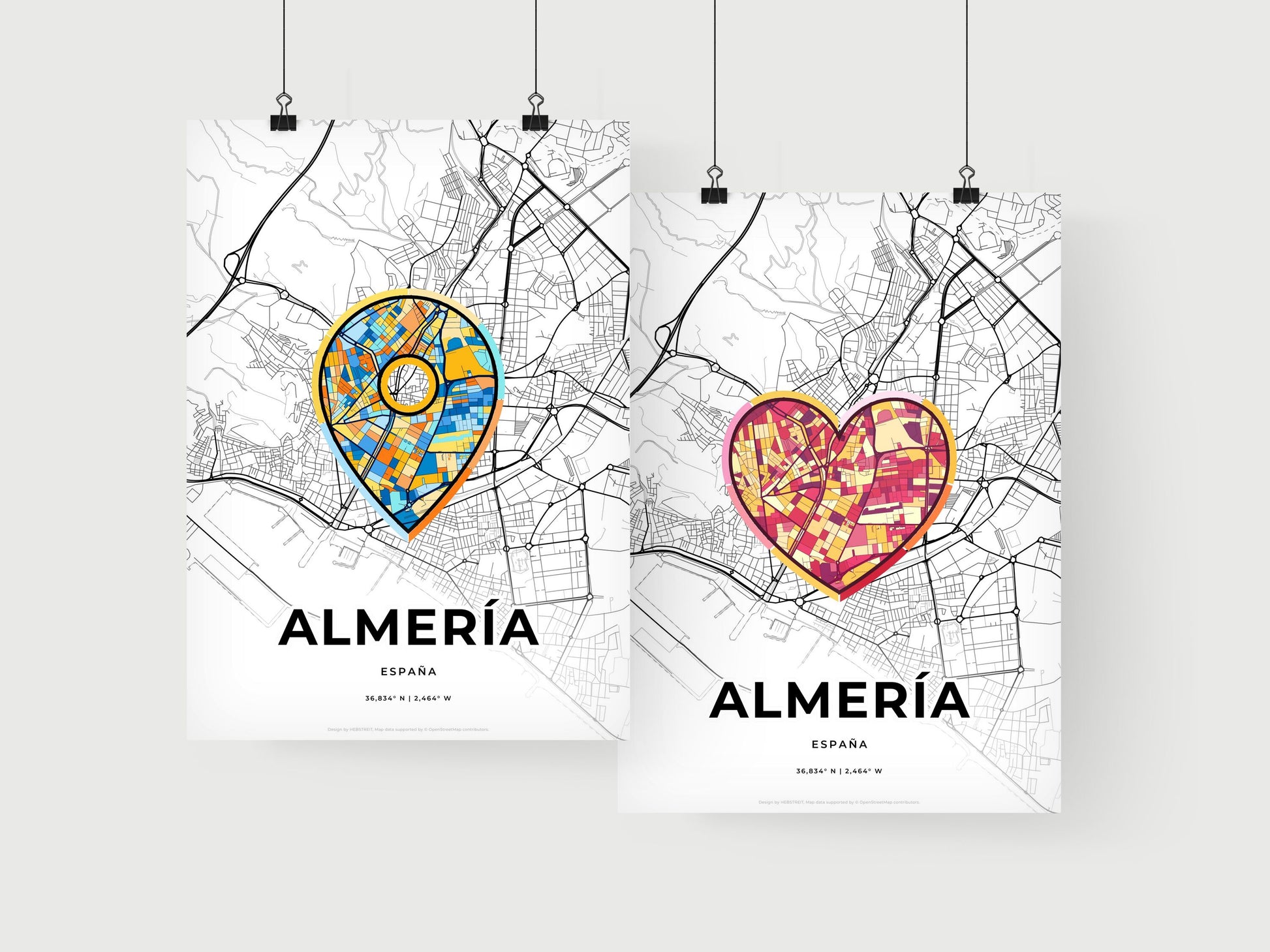Almería Spain art print for couples