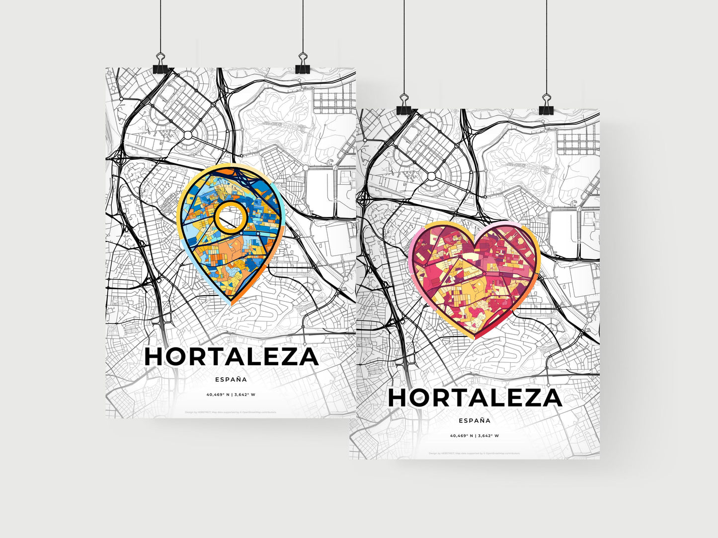 Hortaleza Spain art print for couples