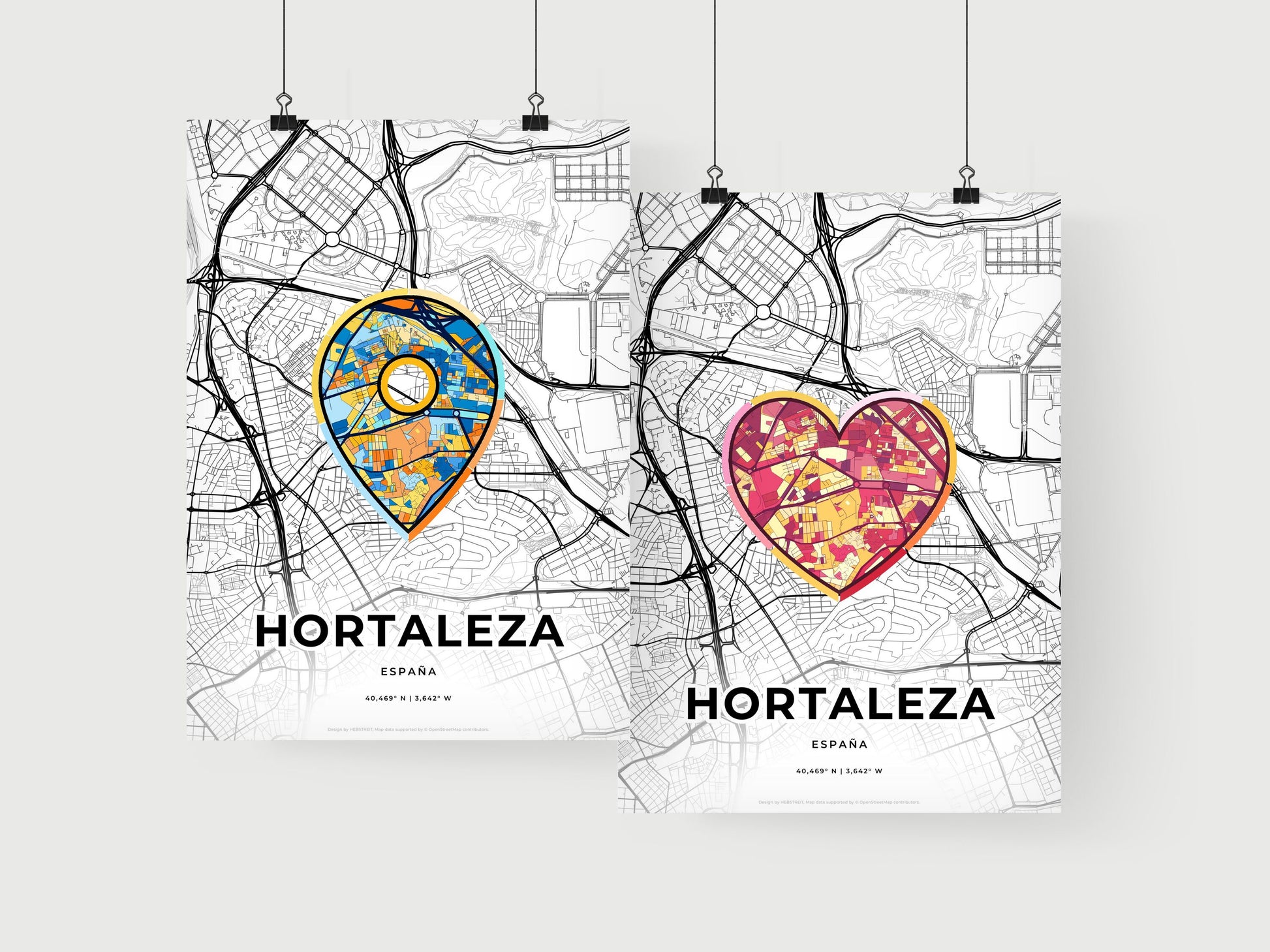 Hortaleza Spain art print for couples