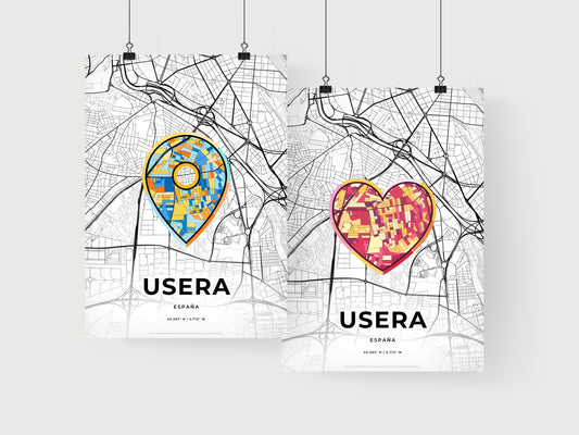 Usera Spain art print for couples