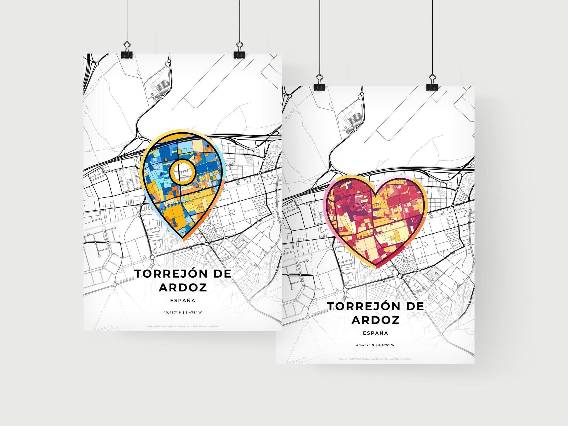 Torrejón De Ardoz Spain art print for couples
