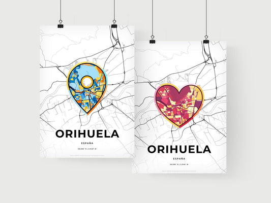 Orihuela Spain art print for couples