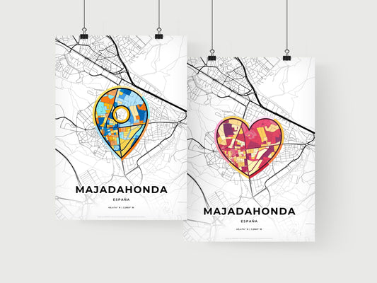 Majadahonda Spain art print for couples