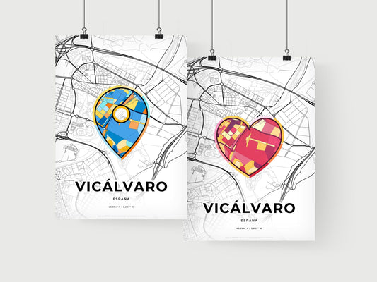 Vicálvaro Spain art print for couples