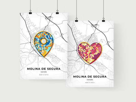 Molina De Segura Spain art print for couples