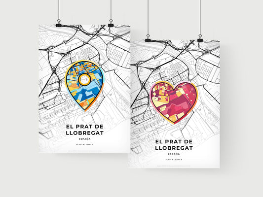 El Prat De Llobregat Spain art print for couples