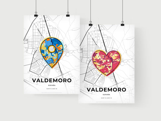 Valdemoro Spain art print for couples