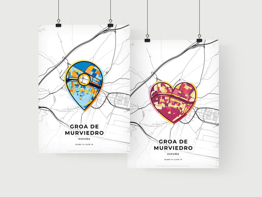 Groa De Murviedro Spain art print for couples