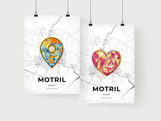 Motril Spain art print for couples