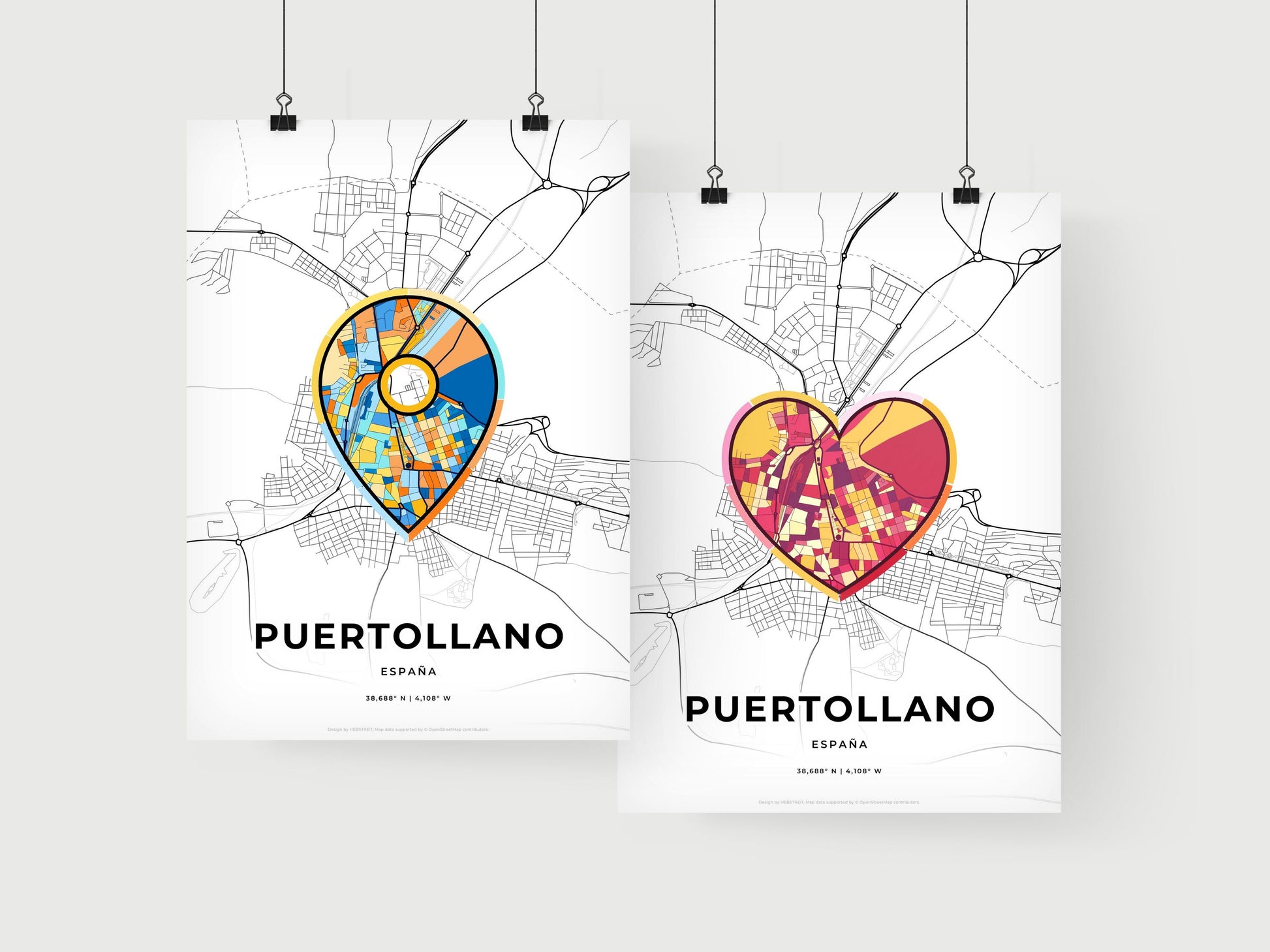Puertollano Spain art print for couples
