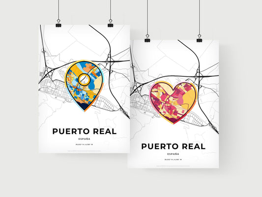 Puerto Real Spain art print for couples