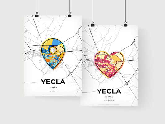 Yecla Spain art print for couples
