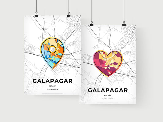 Galapagar Spain art print for couples