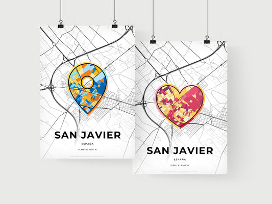 San Javier Spain art print for couples