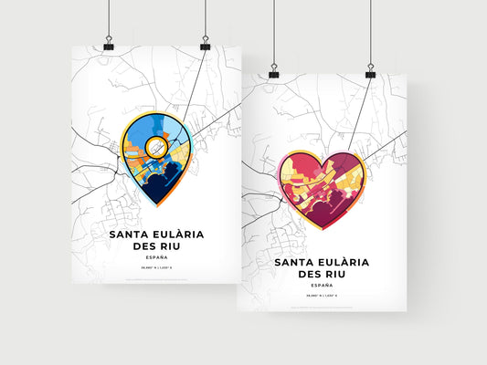 Santa Eulària Des Riu Spain art print for couples