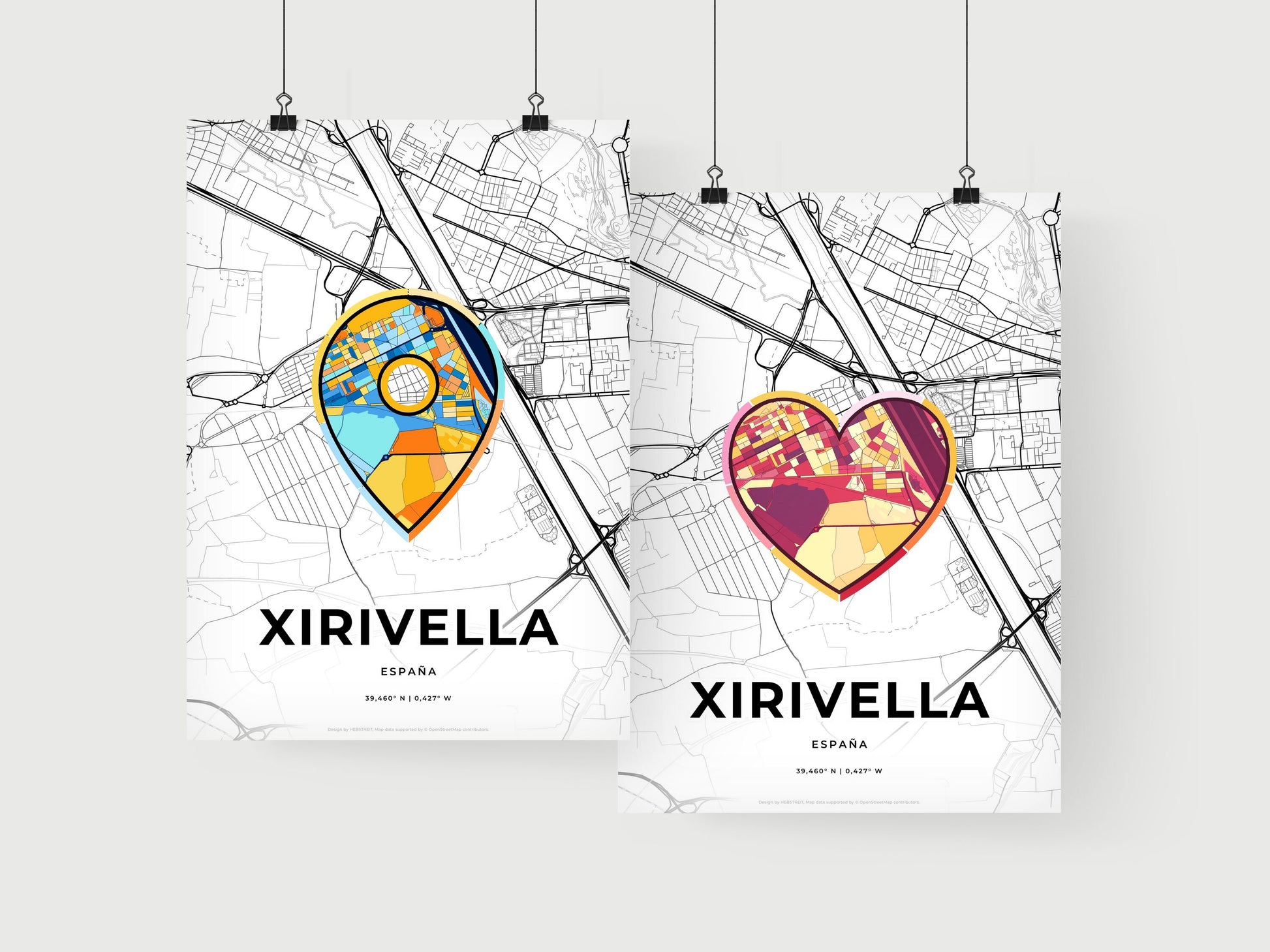 Xirivella Spain art print for couples