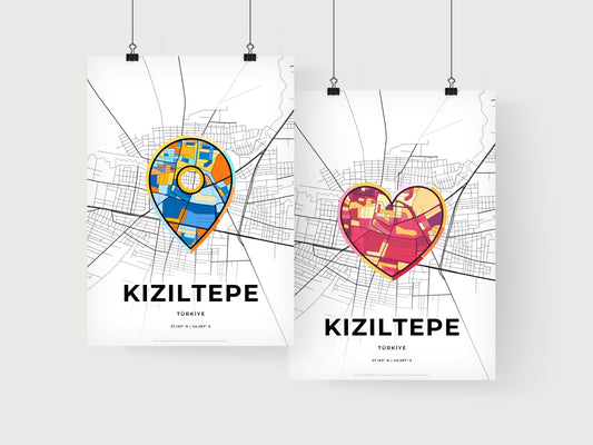 Kiziltepe Turkey art print for couples