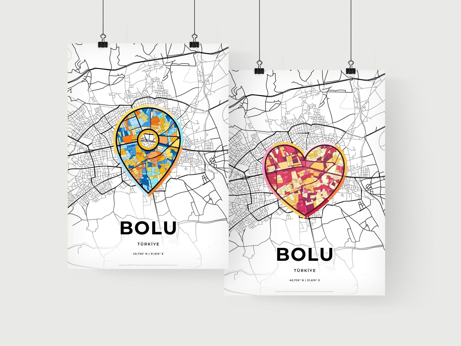 Bolu Turkey art print for couples