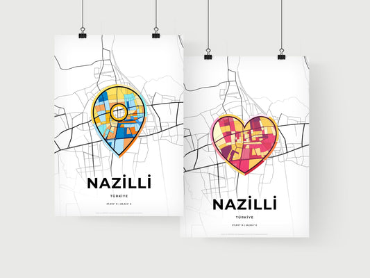 Nazilli Turkey art print for couples