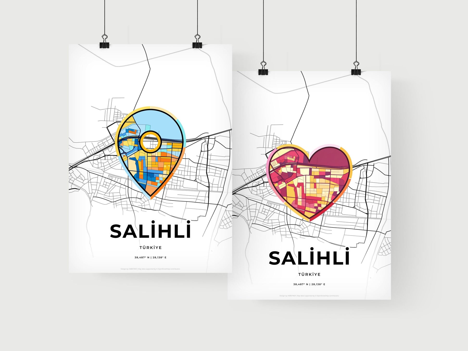 Salihli Turkey art print for couples