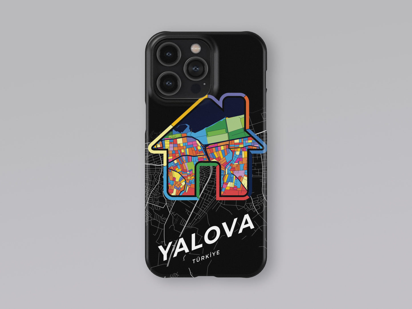 Yalova Turkey slim phone case with colorful icon 3