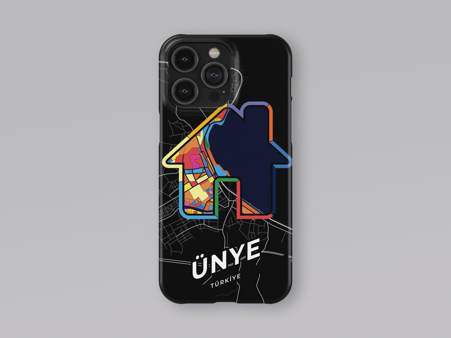 Ünye Turkey slim phone case with colorful icon 3