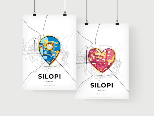 Silopi Turkey art print for couples