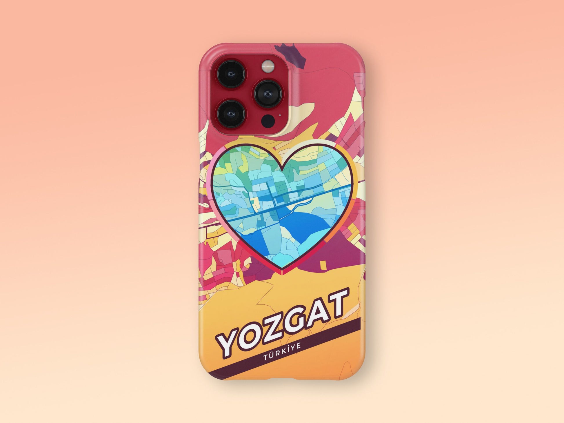 Yozgat Turkey slim phone case with colorful icon 2