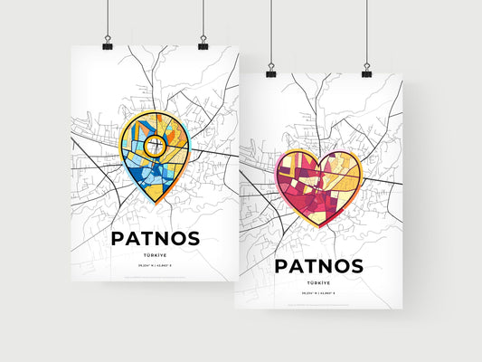 Patnos Turkey art print for couples
