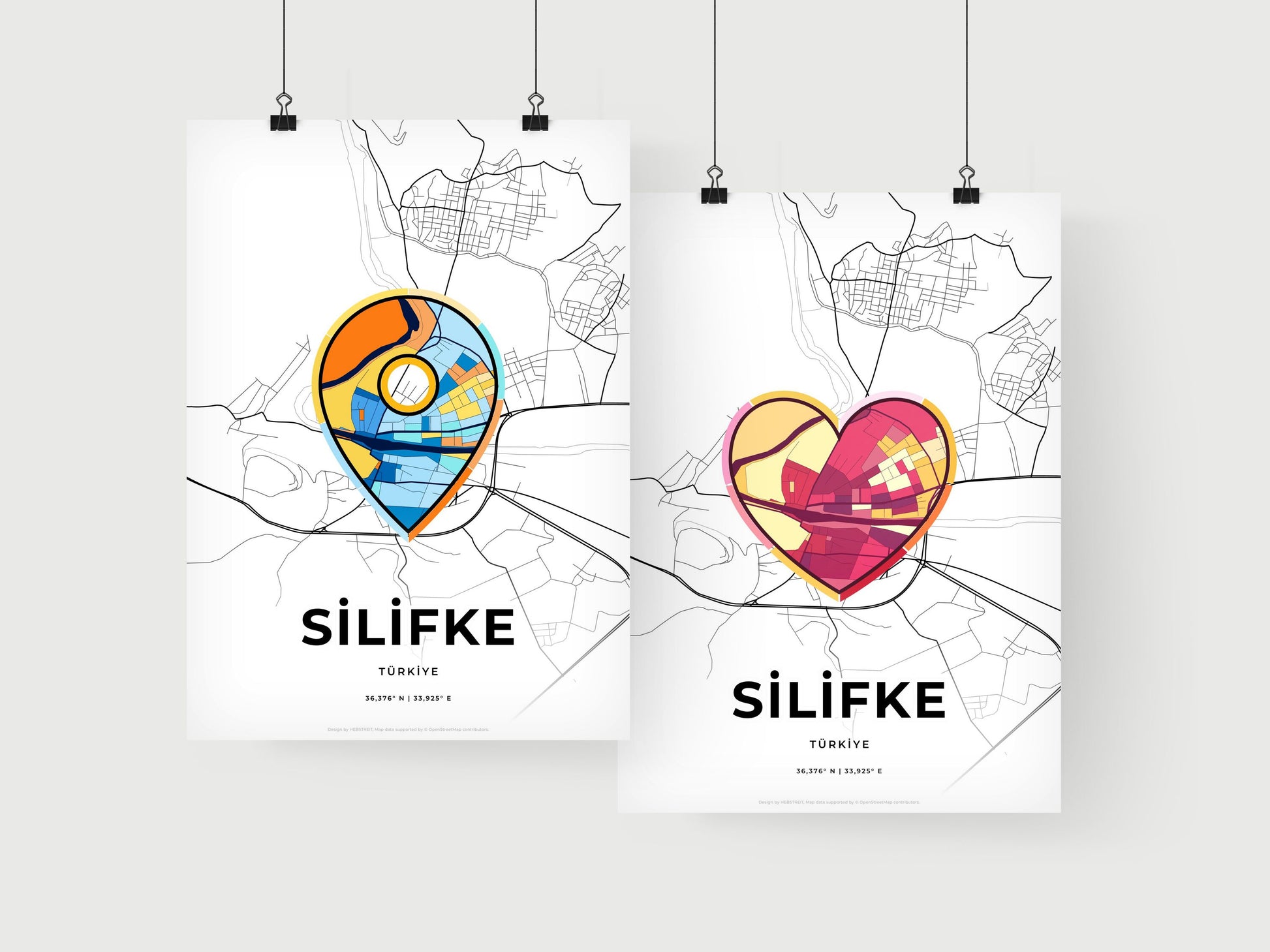 Silifke Turkey art print for couples