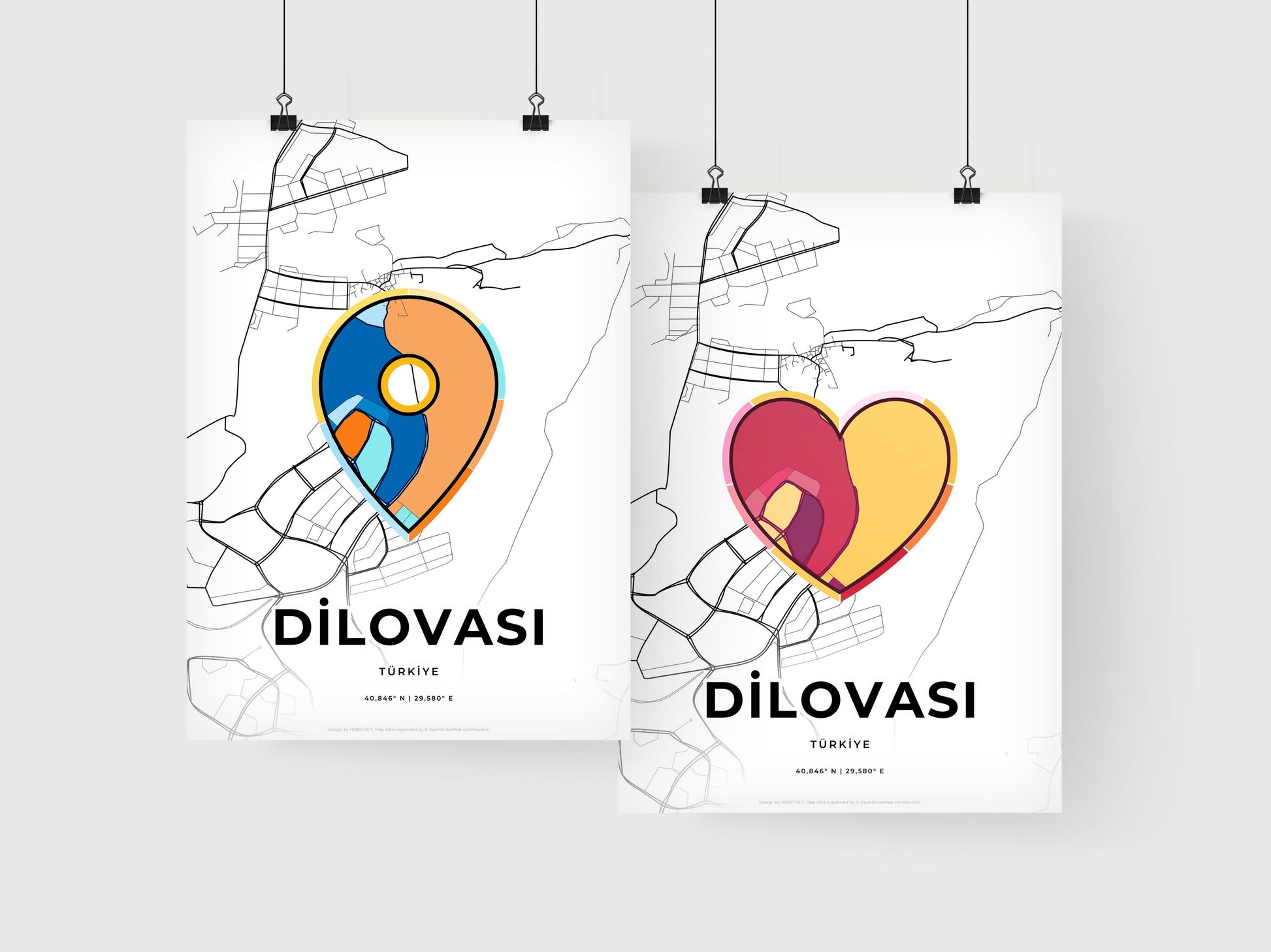 Dilovasi Turkey art print for couples