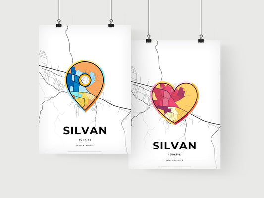 Silvan Turkey art print for couples