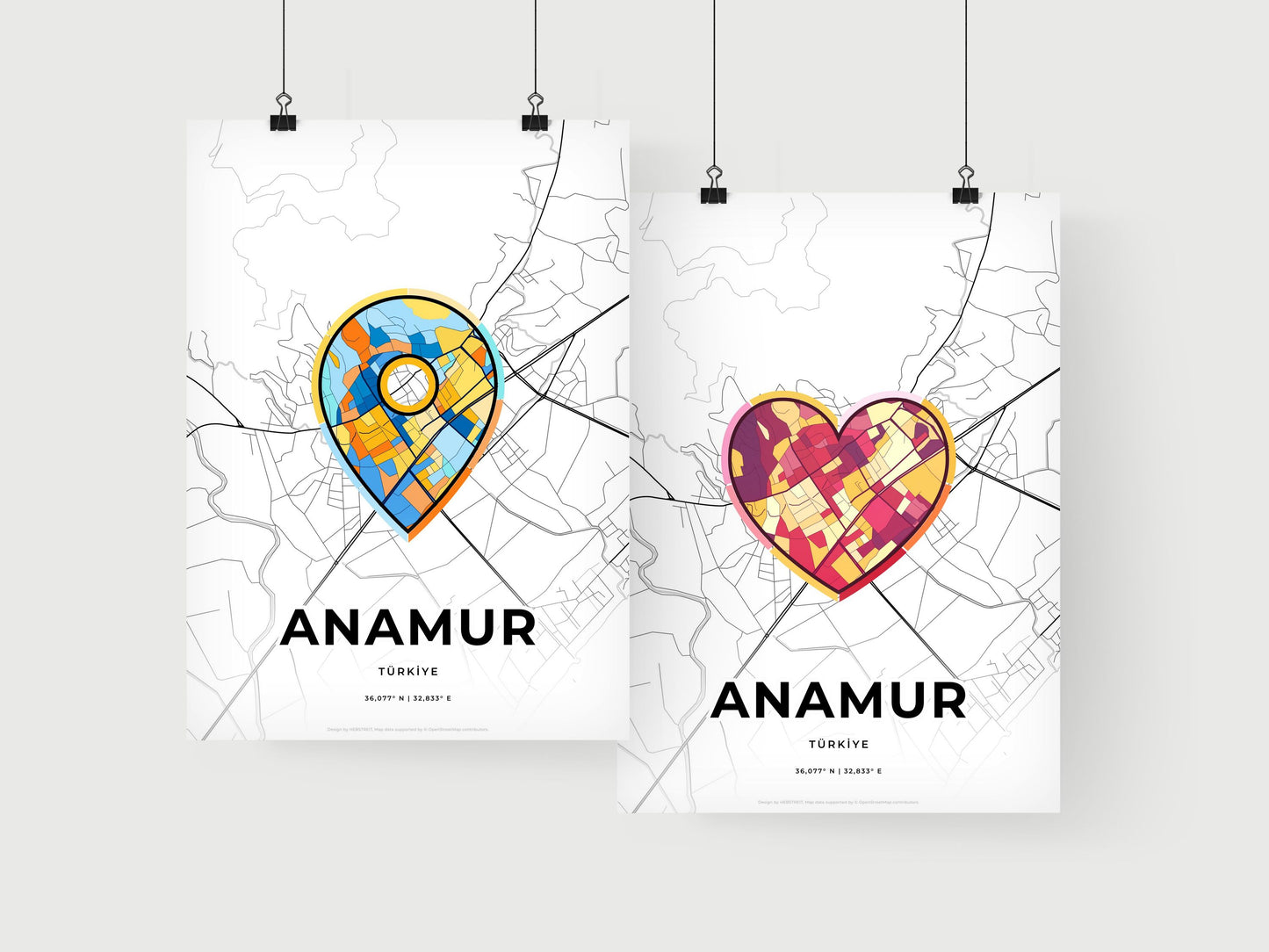 Anamur Turkey art print for couples