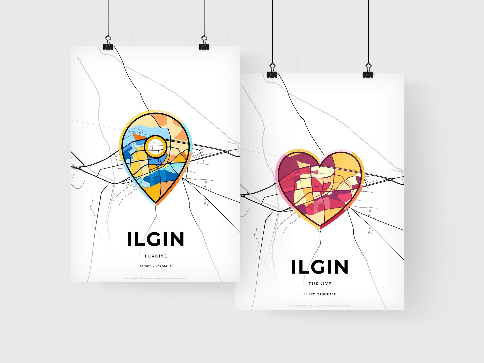 Ilgin Turkey art print for couples